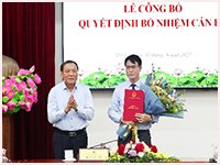 Cérémonie d'annonce de la décision de nomination du directeur de la Bibliothèque nationale du Viet Nam