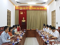 Delegation of Guangxi Zhuang Autonomous Region Library (China) visits and works with the National Library of Viet Nam